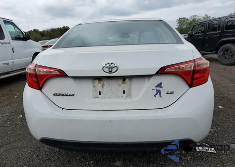2018 Toyota Corolla L from USA, damaged, VIN 2T1BURHE1JC109141